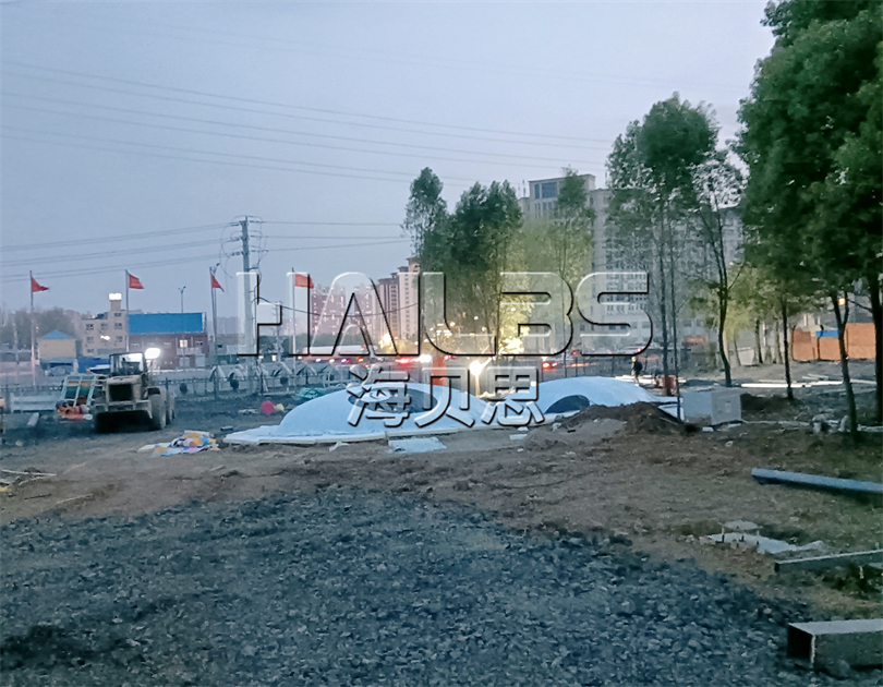 平頂山無動力親子樂園施工現(xiàn)場