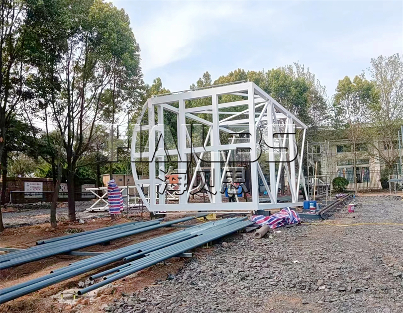 平頂山無動力親子樂園施工現(xiàn)場