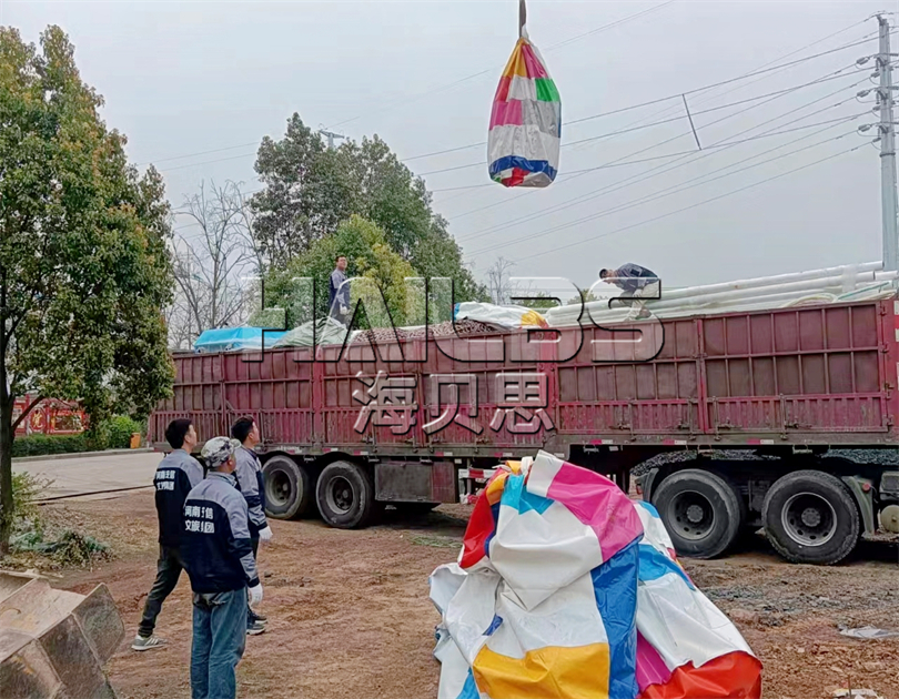 平頂山無動力親子樂園施工現(xiàn)場