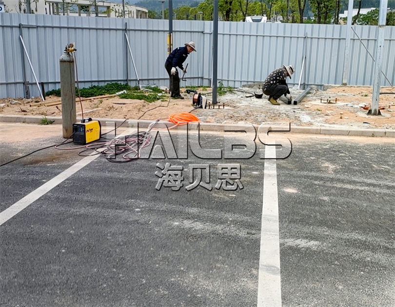 福建寧德無動(dòng)力樂園施工現(xiàn)場(chǎng)