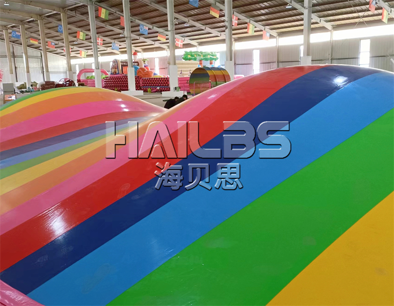 河北滄州室內(nèi)無動(dòng)力樂園施工現(xiàn)場(chǎng)